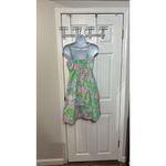 Lilly Pulitzer Womens Seasalt Blue On Parade Easton Dress 2 Photo 1