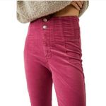 Free People NWT  Jayde Seamed Corduroy Flare Pants Size 26 Photo 3