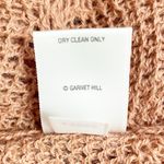 Garnet Hill 100% Baby Alpaca Sweater Scallop Trim Clay Size Medium Peruvian Wool Photo 7