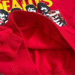 The Beatles Women’s Long Sleeve Hooded Pullover Sweatshirt Red Yellow Graphic M Size M Photo 5
