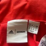 Adidas  Ivy Park Red Crop Top with Bold Style Photo 6