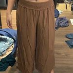 Shinestar Brown Flow Pants Photo 0