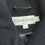 Pendleton  Classic Black Wool and Cashmere Blende Coat size XL Photo 1