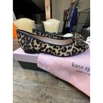 Kate Spade  New York Maline Bow Ballet Flat Leopard Hair-calf Leather Slip On 6.5 Photo 6