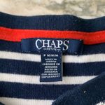 CHAPS Petite Striped Fitted Lace Up Dress Photo 5