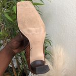 Predictions 2000s Y2K  Brown tan patchwork leather 2” kitten heel ankle mid calf boots - Size 6.5W Boho Photo 2