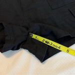 Love Tree  Black Cotton Shorts Patch Pockets Size Large 2.5” Inseam Photo 7