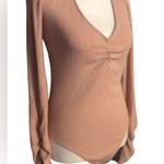 Free People cozy up with me body suit in size Med NWOT Photo 5