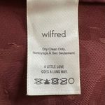 Wilfred Aritzia Silk Blend Rusty Red Sevres Blouse Top Photo 12