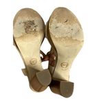 MICHAEL Michael Kors Womens Berkley Tan Dress Sandals SIZE 7 Medium Suede Photo 6