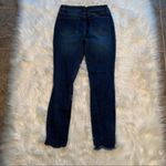 Tinsel Denim Couture Cropped Skinny Jean Dark Wash Blue Size 26 Photo 7