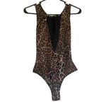 Cadigo Cheetah print bodysuit Brown Size M Photo 1