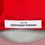 Amanda Uprichard  Maxi Dress Ruffle Sleeve Wrap Red Dress‎ Party Cocktail Size P Photo 5