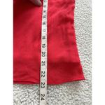 Ann Taylor  Women Textured Polyester Sleeveless Blouse Cowl Neck Orange Sz XS Photo 5