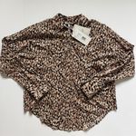 Johnny Was  Calme Animal Print Size X-Small NWT Photo 2