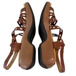 Dansko  Lorelei Brown Leather Strappy Sandals Shoes Chunky Vintage  Sz 37 Photo 3