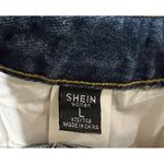 SheIn Lot Of 2 ~ Medium Wash Straight Leg Jeans Size Large (8/10)-High Waist Photo 5