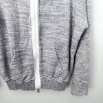 Free People | In Bloom Sweater Blush Pink Gray Raw Seams | Size Medium Photo 4