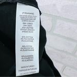 frame denim  The Jetset Stirrup Size Spanning Pant in Sheen Noir Size 2 (30-34) Photo 9