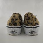 Vans  Leopard Animal Print Fuzzy Platform Ribbon Laces Size M6.0/W7.5 Photo 7