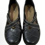 Clarks Womens Ashland Spin Q Slip On Loafer Flats Black Size 8.5 Loafer Photo 0