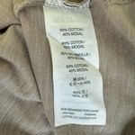 J.Crew White and Metallic Yellow-Green Short Sleeve T-Shirt Photo 5