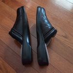 Array Slip Ons Black Backless Slip Ons Photo 3