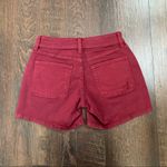 Arizona Jeans Arizona Burgundy Jean Shorts Photo 2