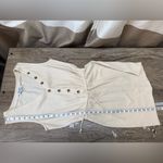 Sabo Skirt Sabo‎ skirt cream mini dress size small Photo 2