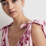 Banjanan Cosmos Maxi Dress, Floral Mix Cotton Voile New w/Tag Size XL Photo 9