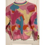 Fate Anthropology Sweater Abstract Multicolor Small 100% Cotton Photo 2