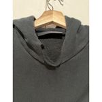 Fear of god  Women Essentials Hoodie Sweatshirt Black Size XS Cutoff Cropped Photo 4