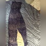 Rampage Y2K  Sleeveless Floral Purple & Tan Maxi Dress Large Photo 8