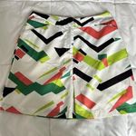 Tail White Label Womens 2 Skirt Skort Geometric Green Pink Golf Tennis Pockets Photo 0