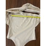 4th & Reckless Wyatt Off Shoulder One Piece Beige Bodysuit Size XS. NWOT Photo 6