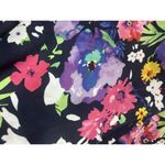 Lauren Ralph Lauren Navy Floral Lined Skirt and Ruffle Top Set Size 16 Photo 8