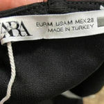 ZARA bodysuit black halter top small NWT Photo 6