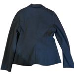 Vivienne Tam Designer Black Blazer Bossgirl 1 Button Women's Petite Small PS Photo 4