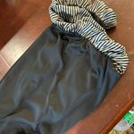 Every 1 Dress Womens XS Black Silver Striped Sleeveless V Neck Bubble Mini Dress Photo 10