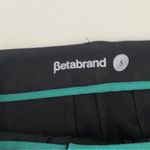 Betabrand Crop Lite Black Yoga Career Dress Pants Ponte Cuffed Small Photo 9