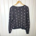 Wildfox  Grey & Pink Heart Crewneck Sweatshirt 236 Photo 4