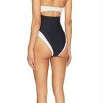Lovers + Friends Moani Strapless One Piece in Black & White Photo 1