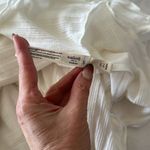 Free People Beach Sweet Rose Mock Neck Tunic Short Dress In White Size Small Photo 8