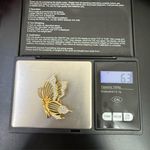 Vintage SETA Signed Gold Photo 11