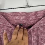 Gymshark Pink Marled Ribbed Knit Drawstring Jogger Sweats Size Small Photo 7