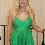 Mango Green Maxi Dress Photo 0