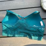 Victoria's Secret Victoria Secret blue teal lace bralette large new with tags Photo 2