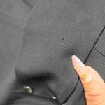 ALC Frank A.L.C. Black Open Front Blazer Size: 8 Photo 4