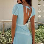 Beginning Boutique Sonni Baby Blue Mini Dress Photo 2