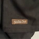 Matilda Jane  Black Skater Skirt Large NEW With Tags Faux Suede Short Elastic NWT Photo 6